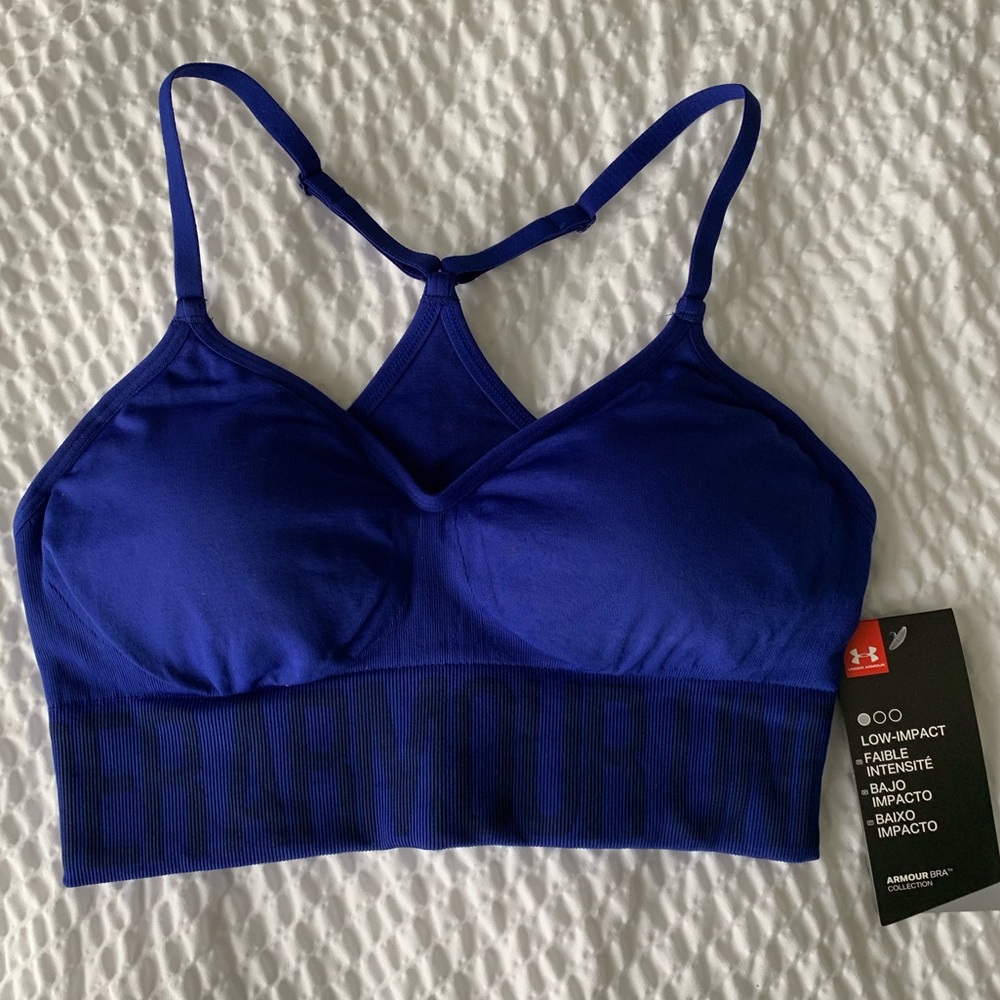 Royal Blue Low Impact Wireless Sports Bra